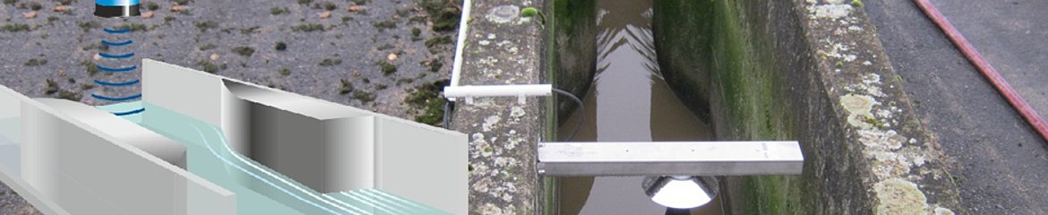 Durchfluss mit hydraulischem Füllstand Durchflussermittlung über Füllstandsmessung