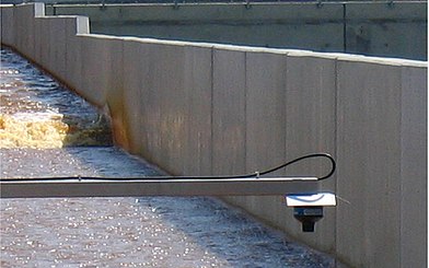 Durchflussmessung im Grubenwasser Durchflussmessung im Grubenwasser