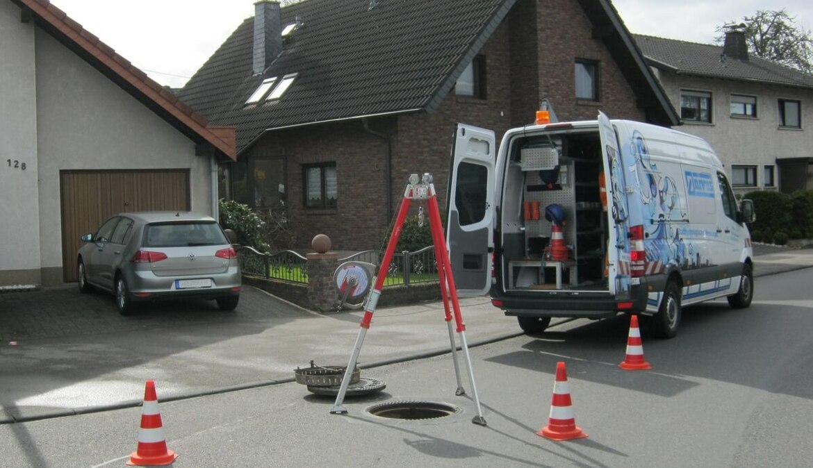 Fremdwassermessung vor Ort