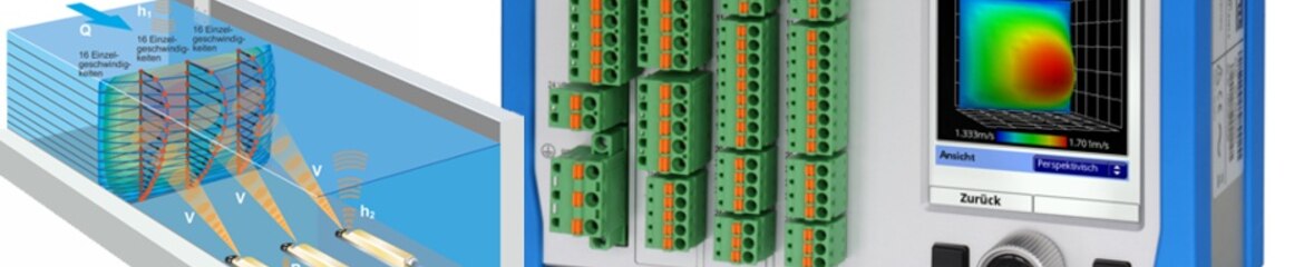 Ultraschall-Kreuzkorrelation Durchflussmessung Durchflussmessung mit Ultraschall-Kreuzkorrelation