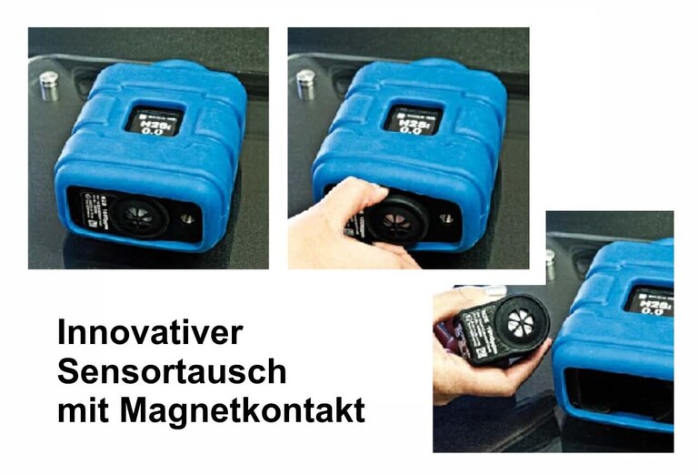 H2S Messung - einfacher Sensortausch