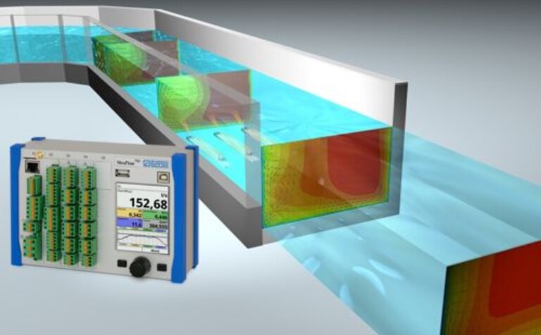 Durchflussmessung bei hydraulischen Störungen