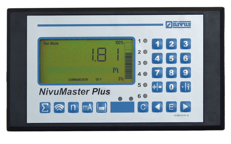 NivuMaster Plus für das Pumpenmanagement zur komfortablen Steuerung von bis zu 5 Pumpen 