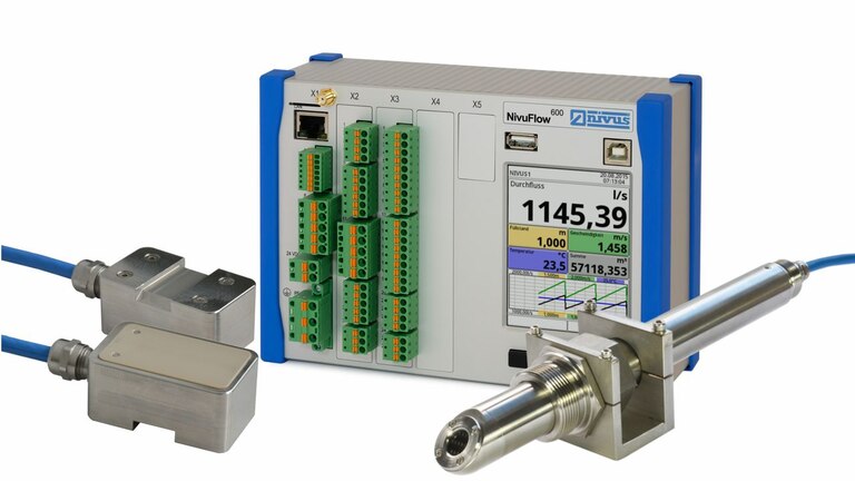 Durchflussmesser NivuFlow 600 - berührungslos oder benetzt