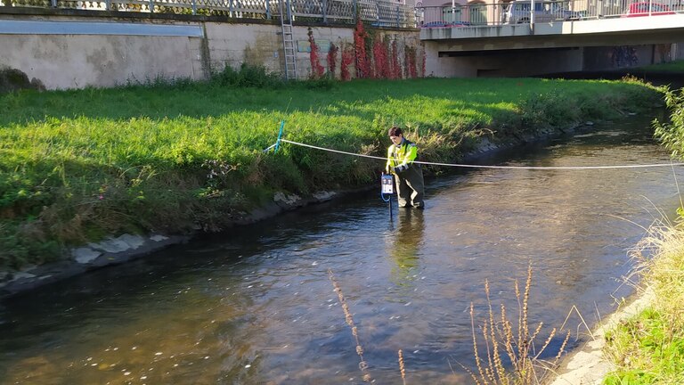 Hydrologie - einfache Abflussmessung